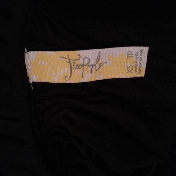 RARE FREE PEOPLE Halter Ladder Style Back Hi Low Tulip Swing Tank - Picture 6 of 8